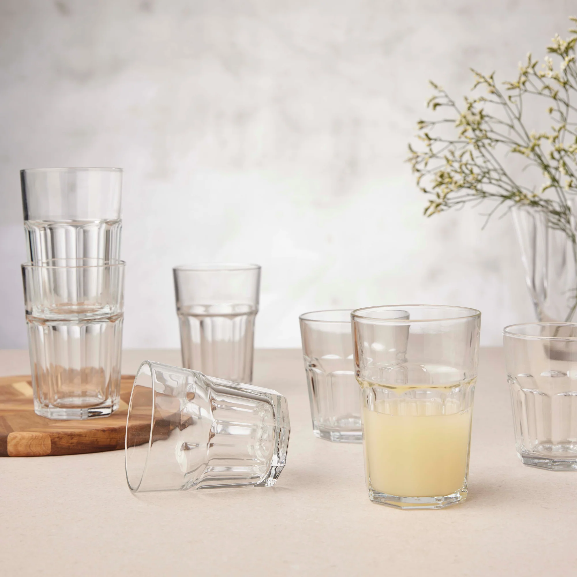 atelier granit 18 dele glassæt | Klar - Image 2