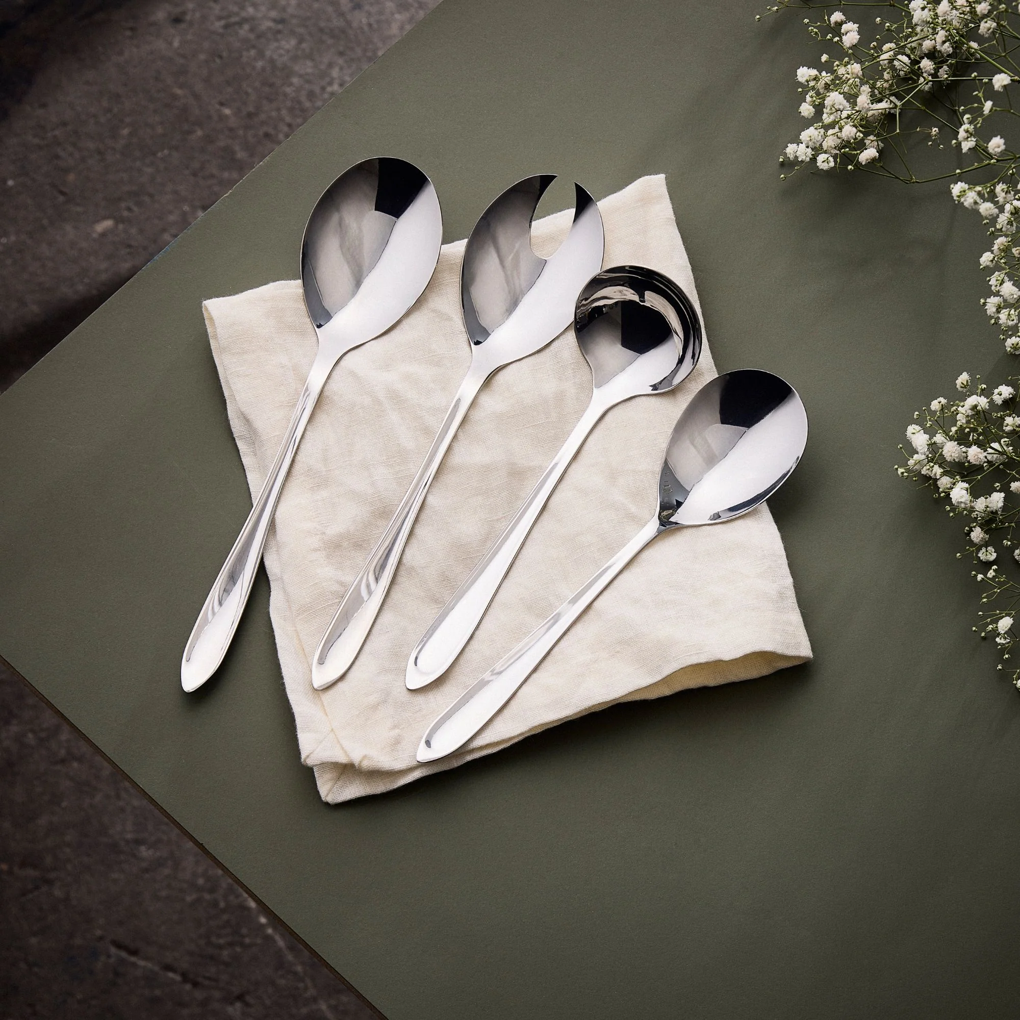 Gastro salatsæt | Blank Stål - Image 2