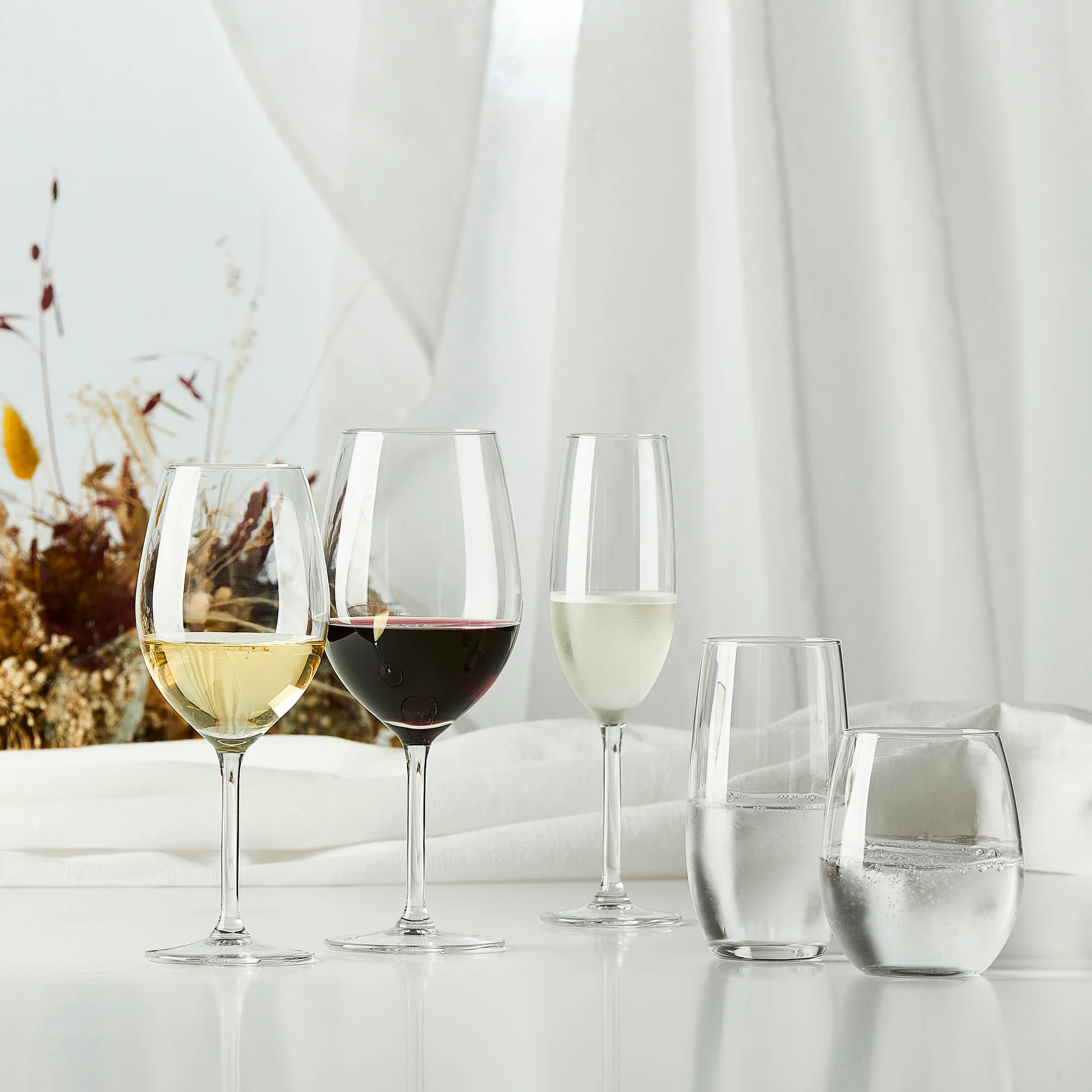 Gourmet champagneglas | Klar - Image 3