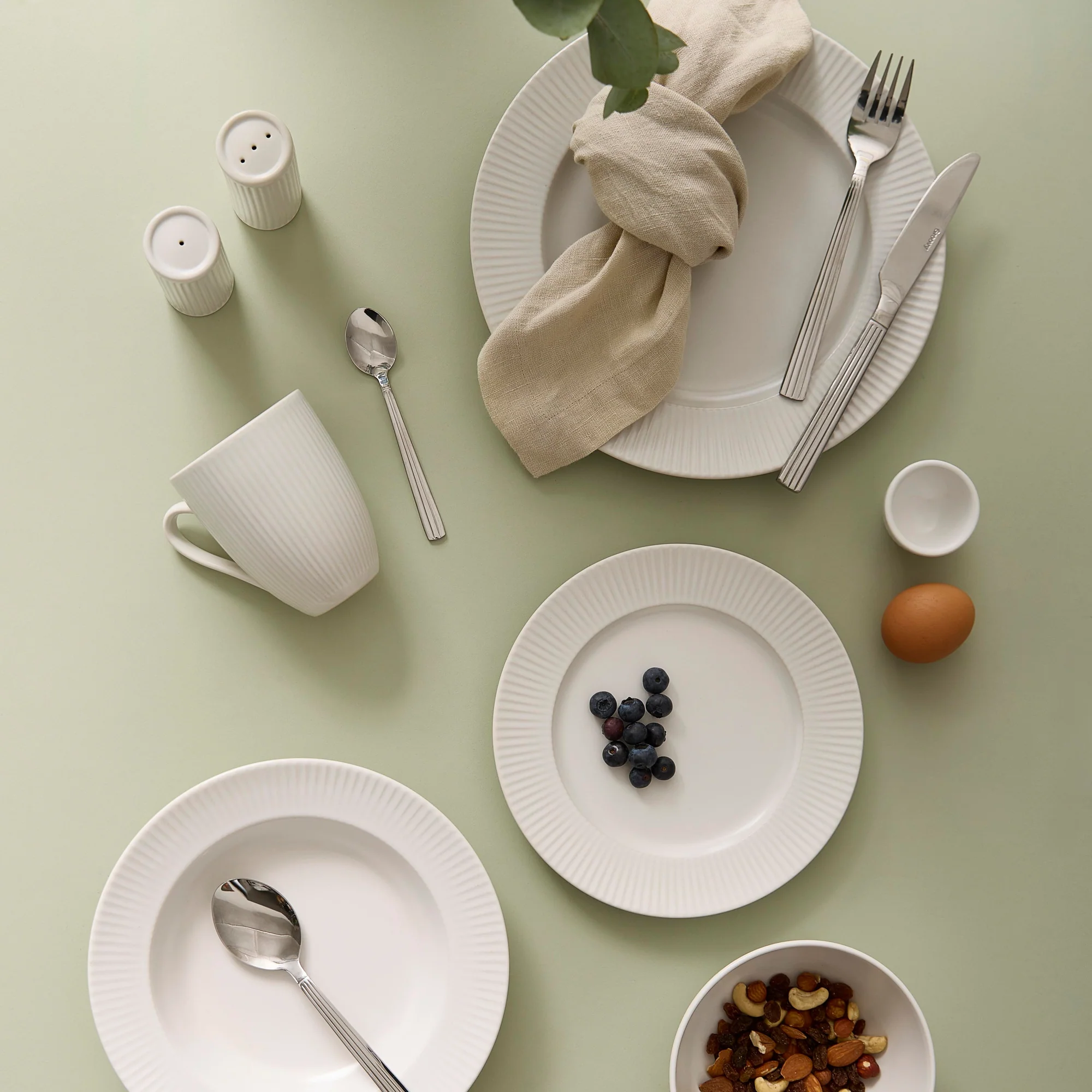 Groovy frokosttallerken | Creme Hvid - Image 4