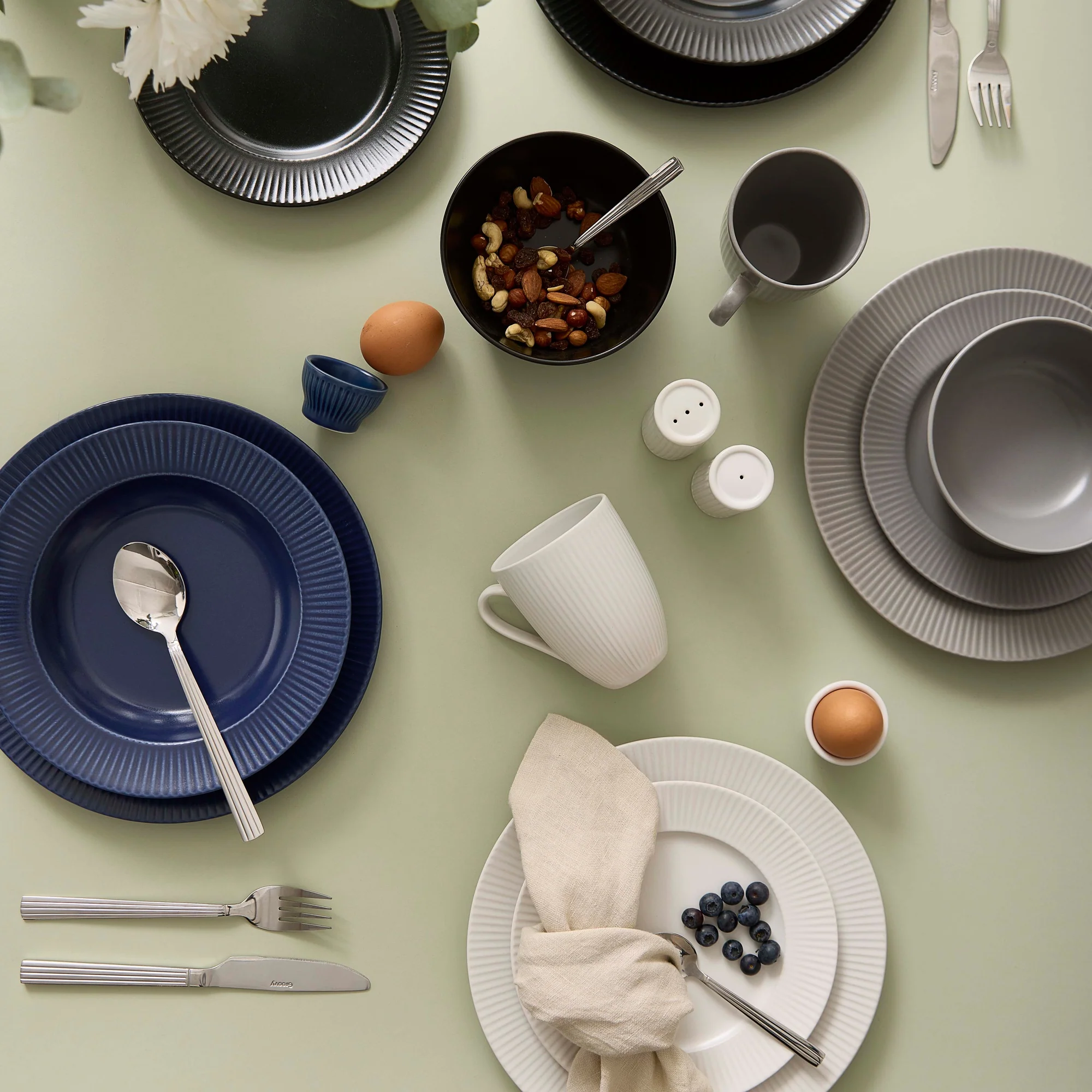 Groovy frokosttallerken | Creme Hvid - Image 5