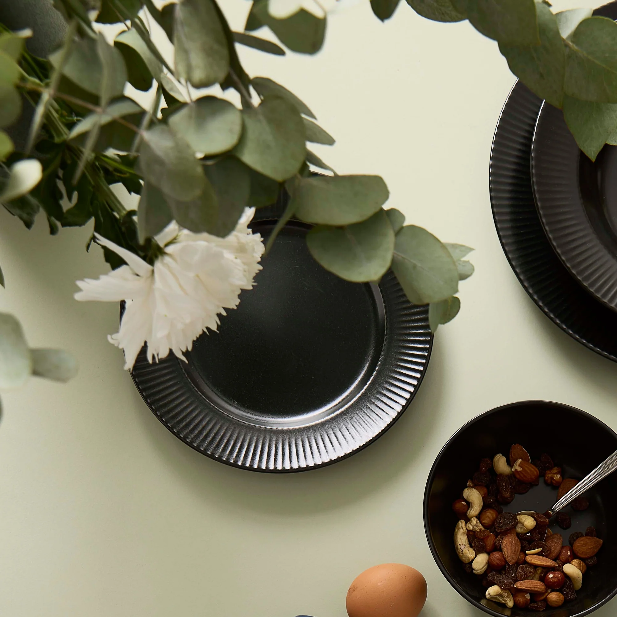 Groovy frokosttallerken | Sort - Image 2