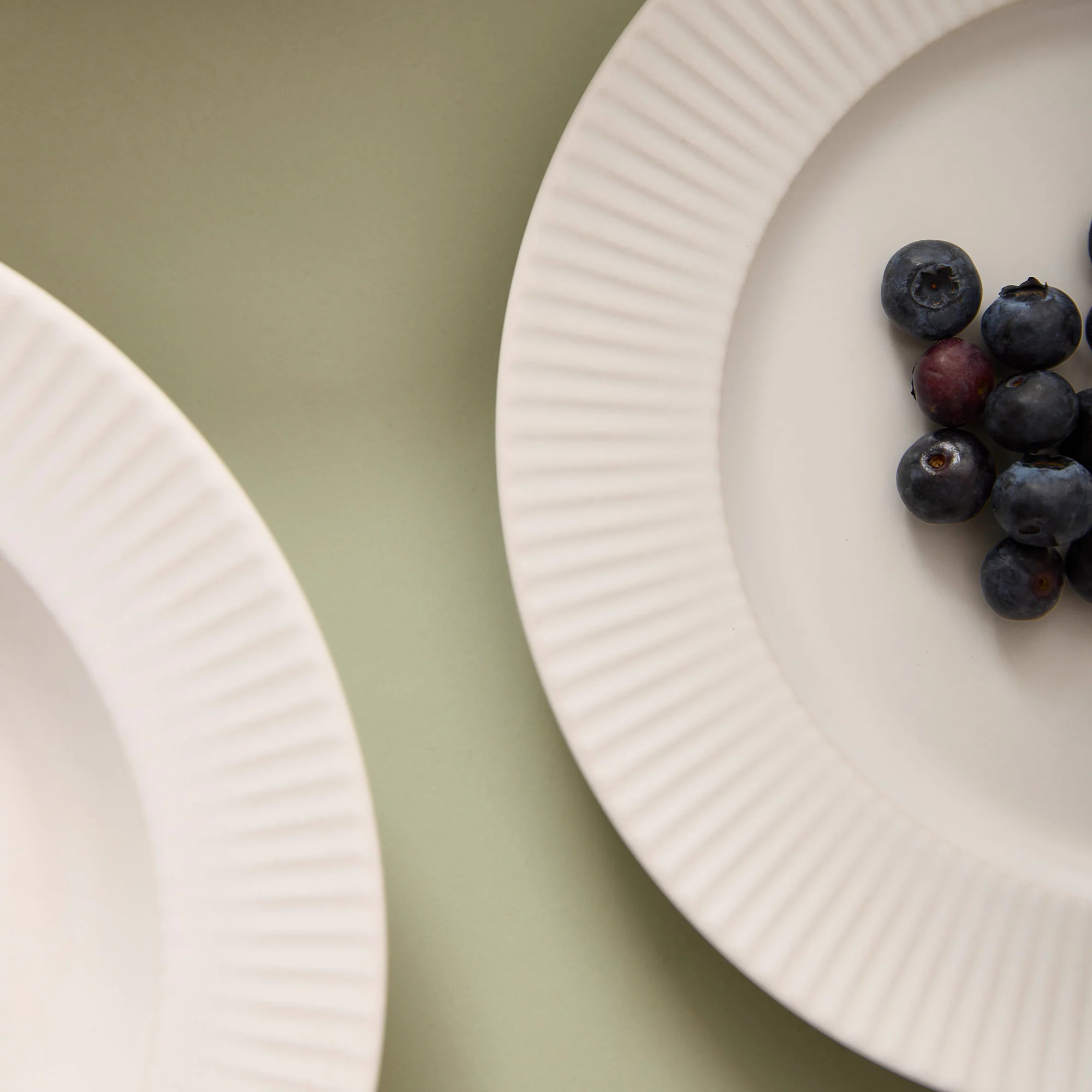 Groovy suppetallerken | Creme Hvid - Image 3