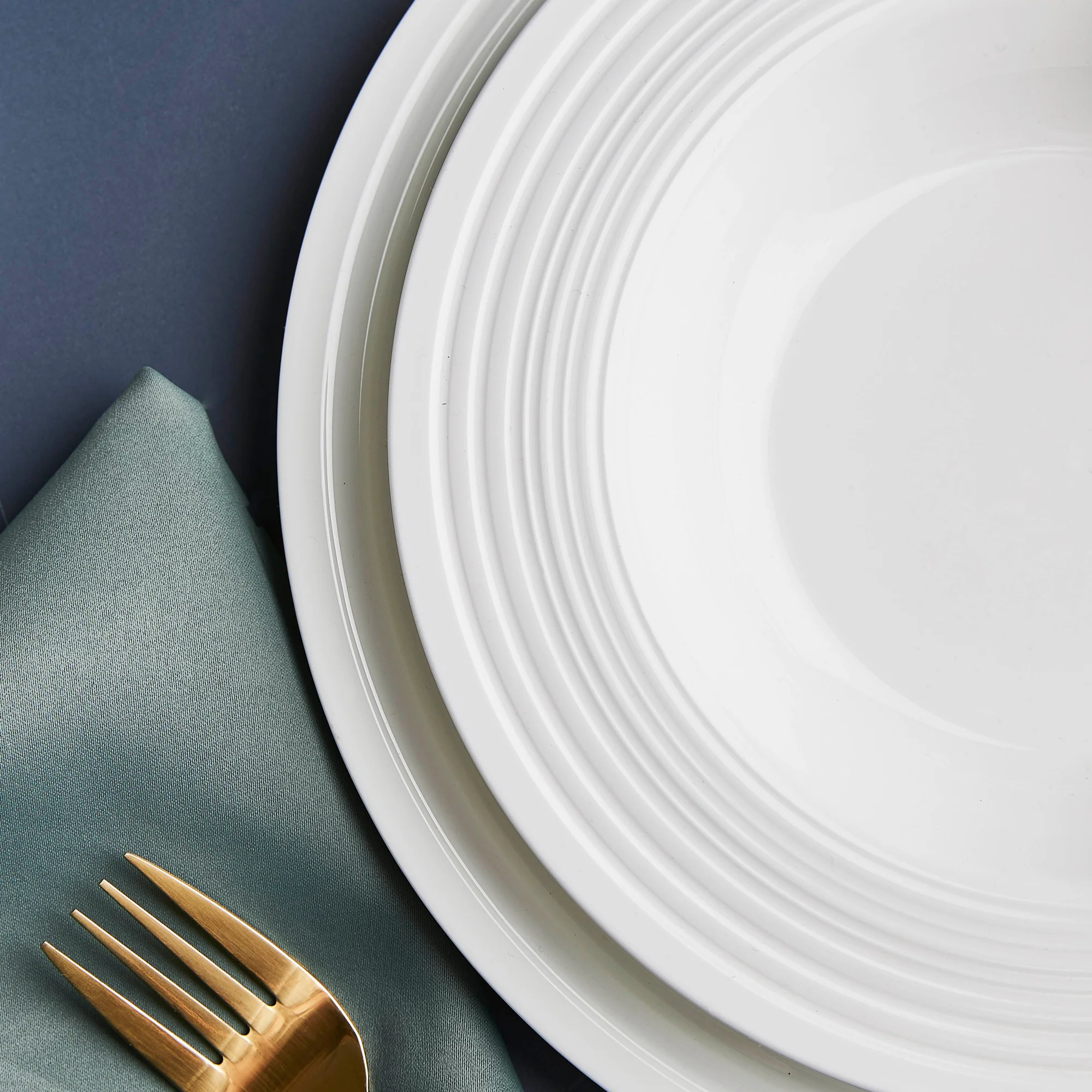 Passion suppetallerken 4 stk. | Creme Hvid - Image 3