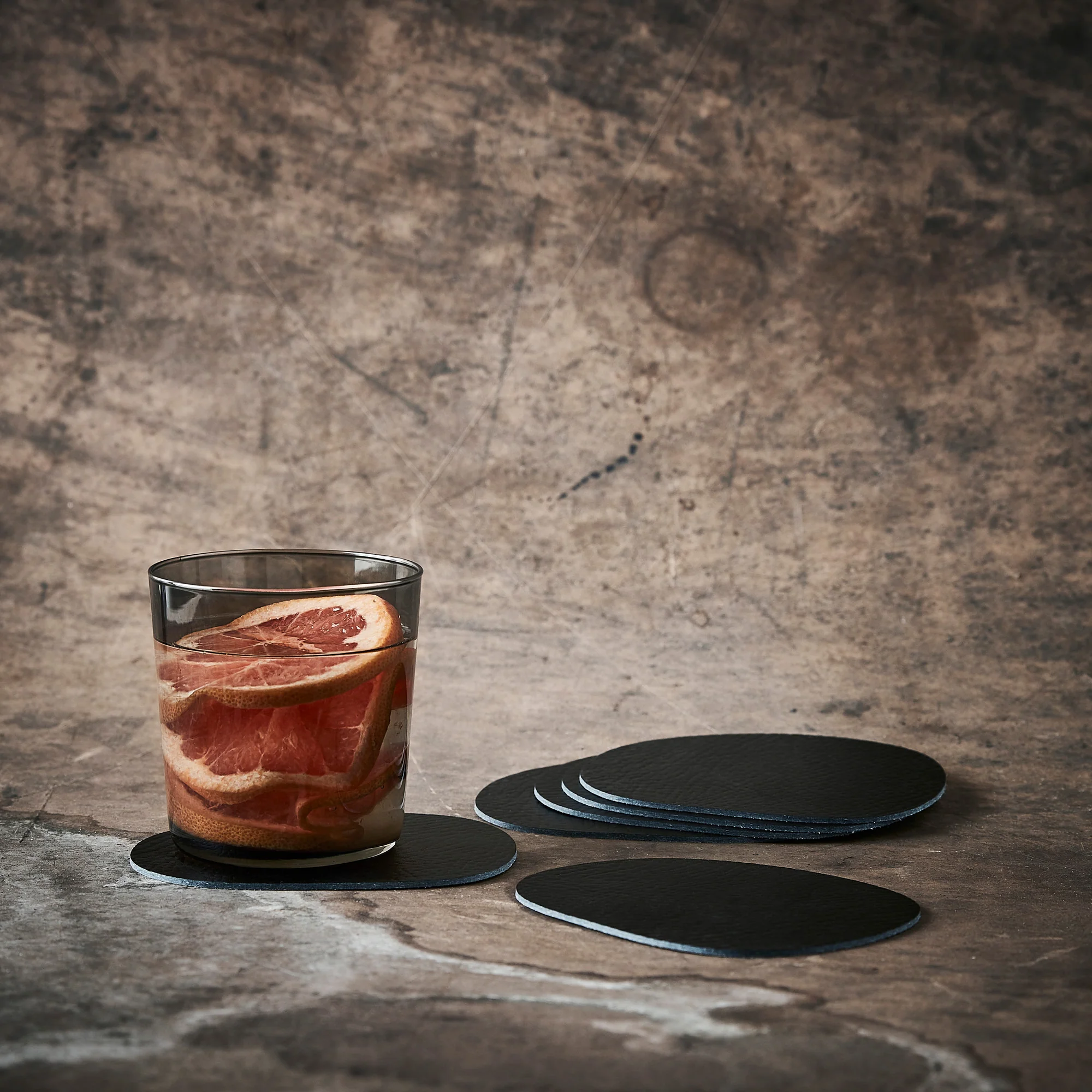 RAW Buffalo coasters 6 stk. | Sort - Image 3