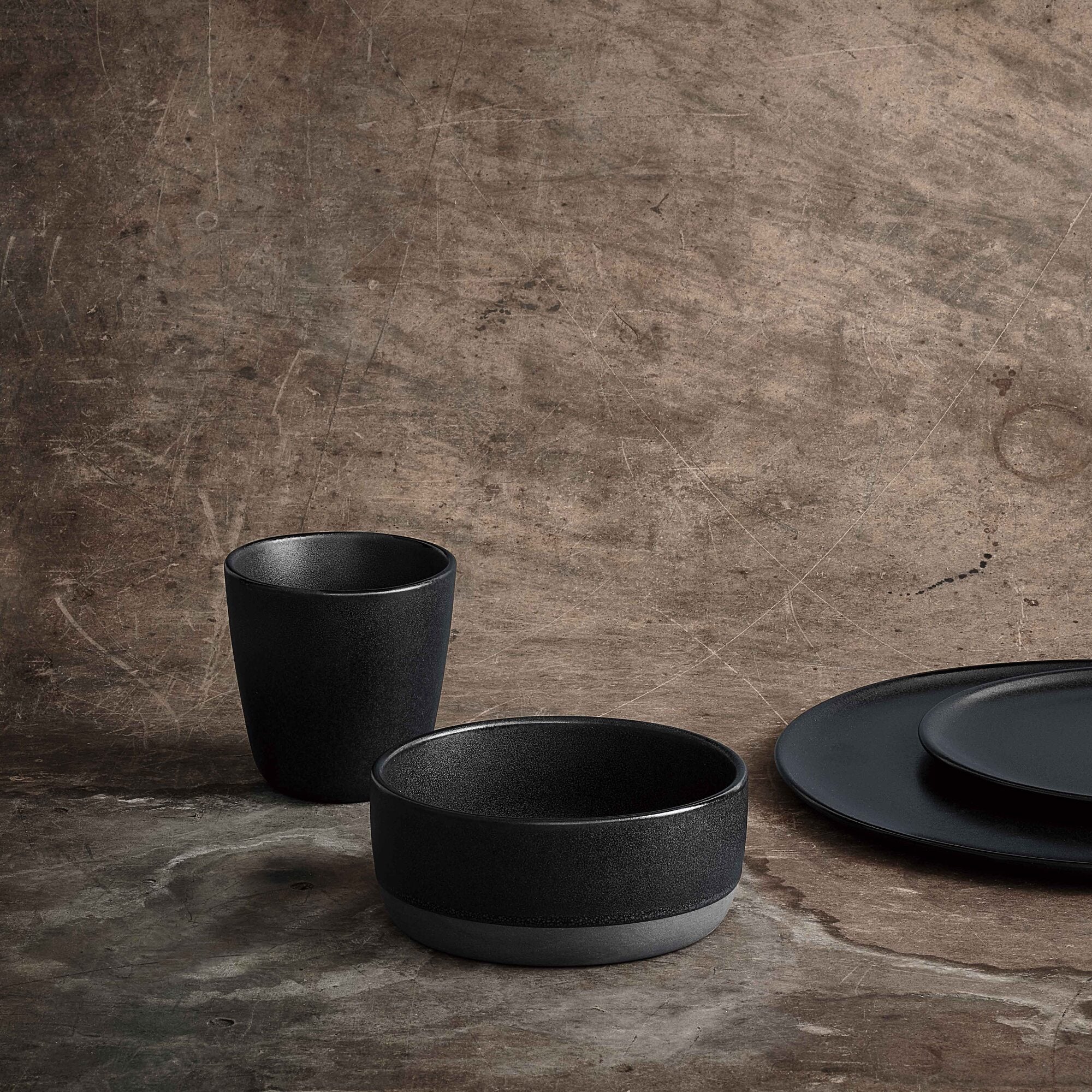 RAW krus uden hank | Titanium Black - Image 3
