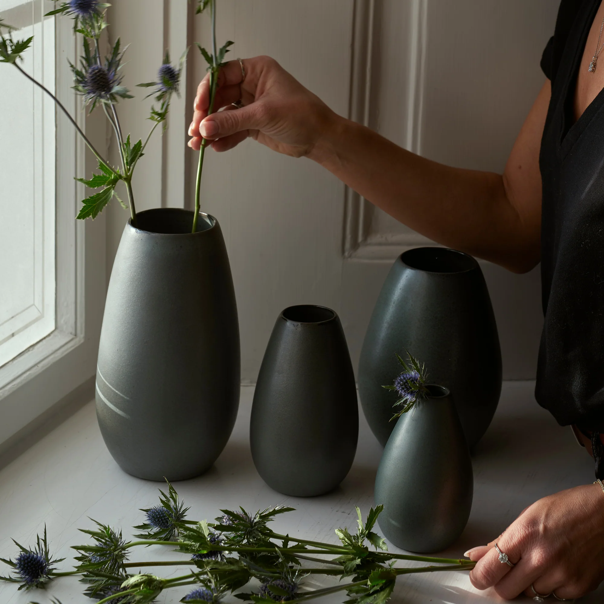 RAW vase 16 cm | Northern Green - Image 4