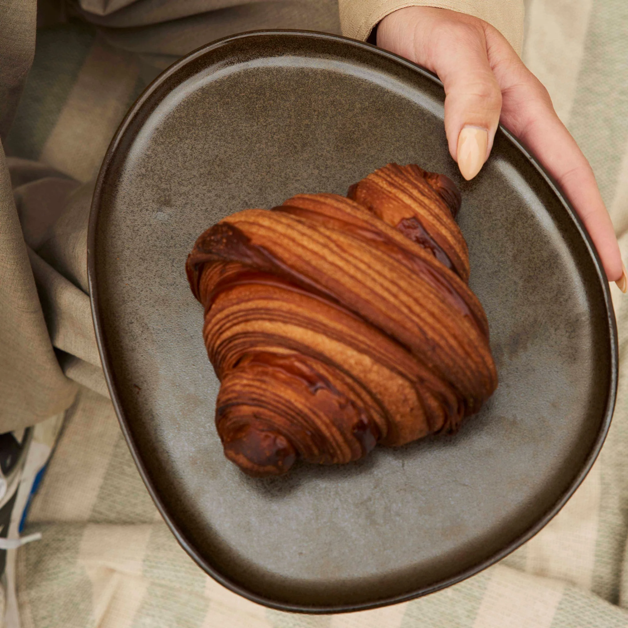 RAW Organic frokosttallerken | Metallic Brown - Image 3
