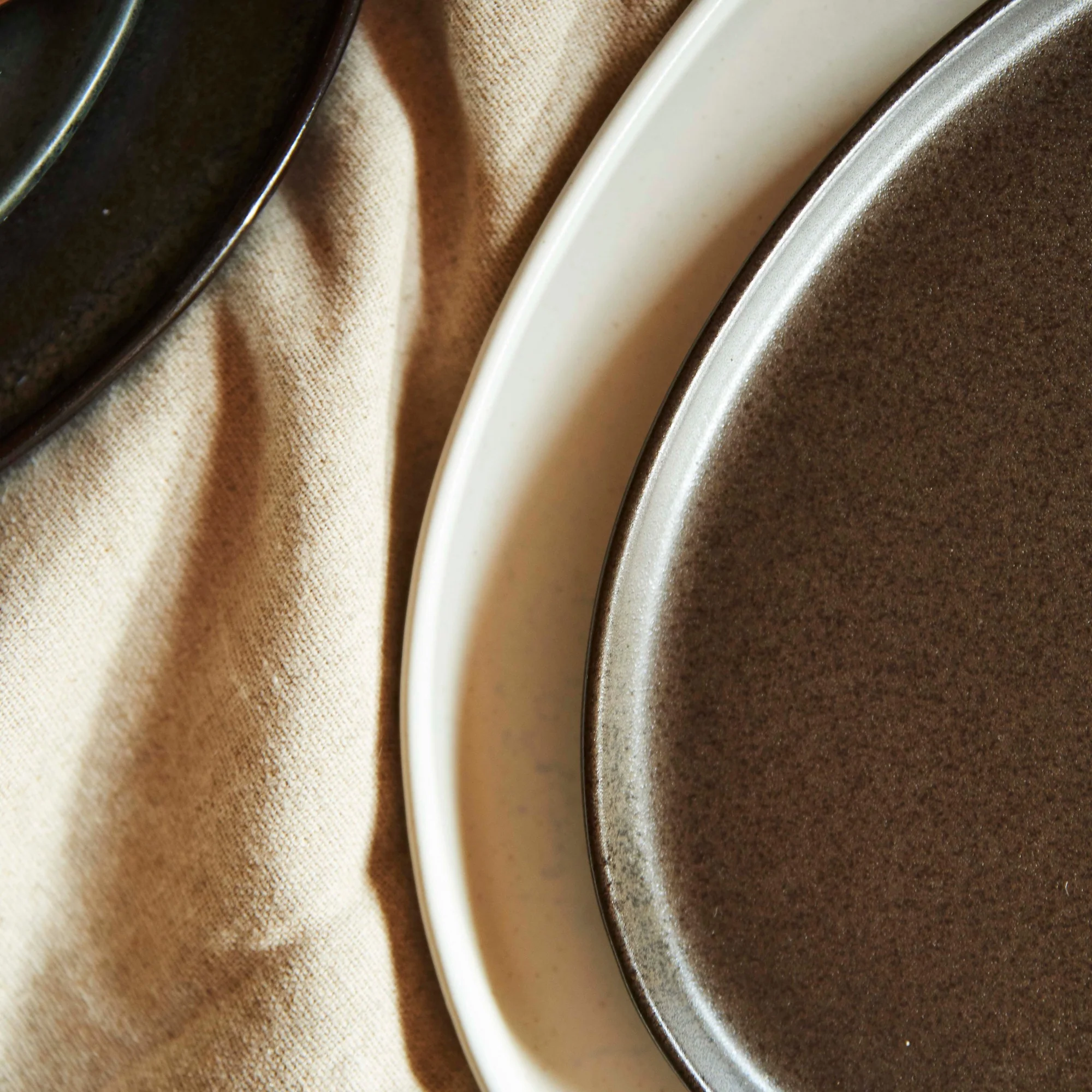 RAW Organic frokosttallerken | Metallic Brown - Image 5