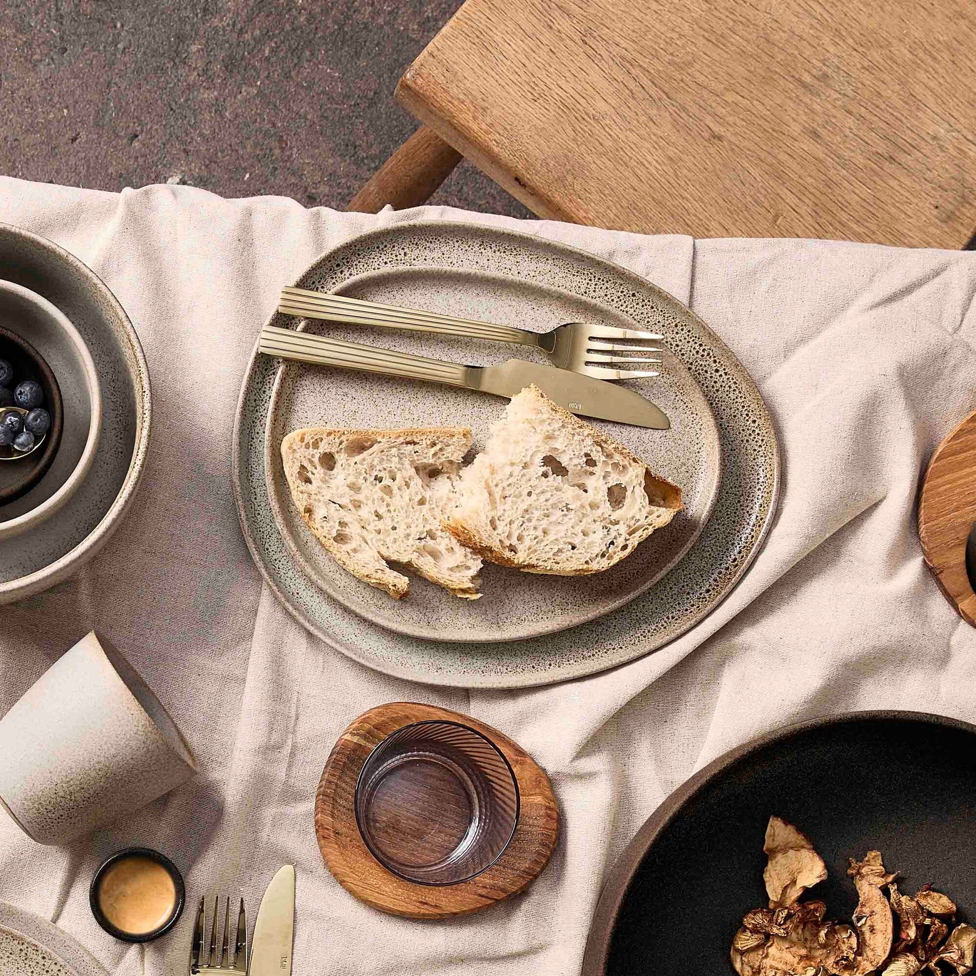 RAW Organic frokosttallerken | Sandy Beige - Image 2