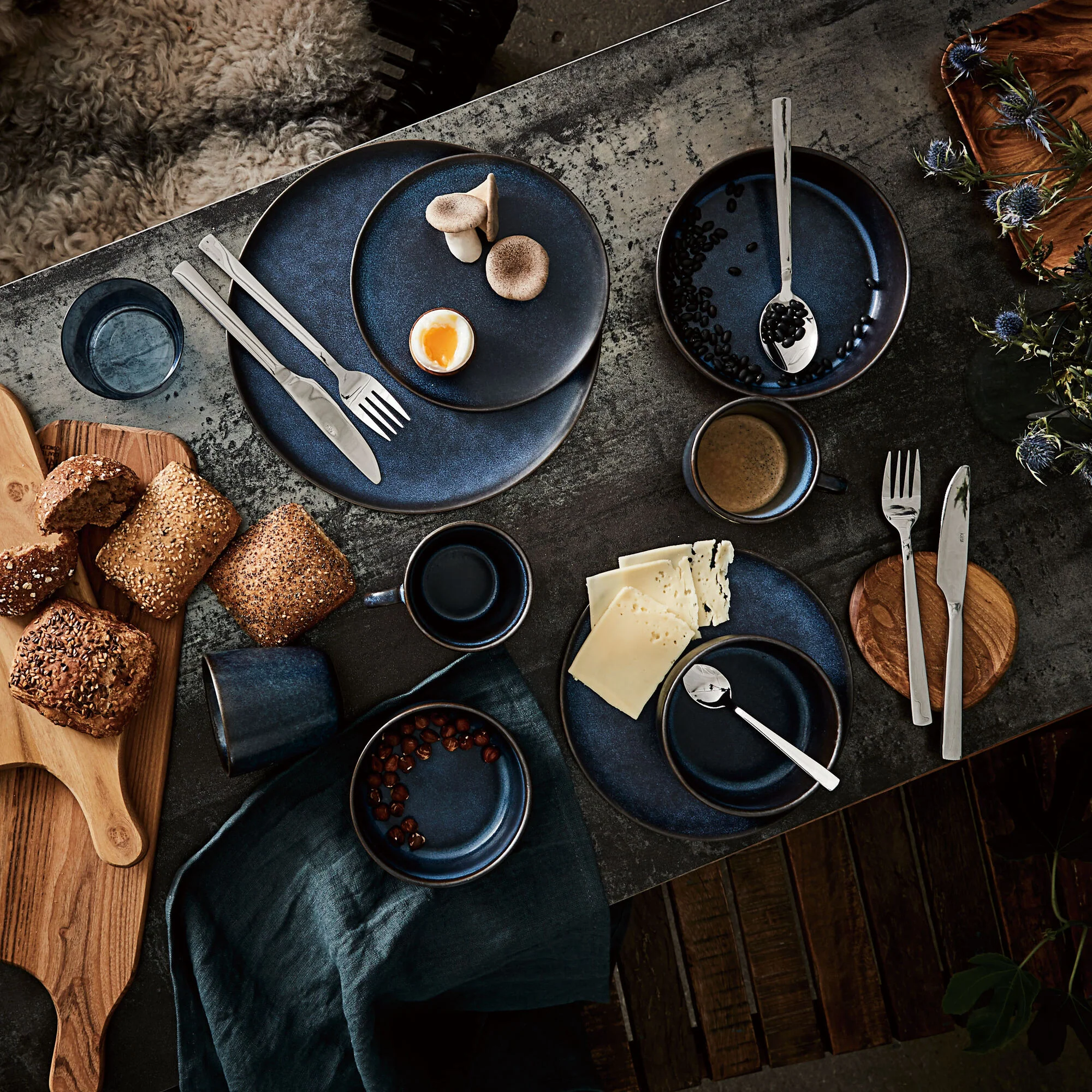 RAW Teak partyplate 2 stk. | Natural - Image 3