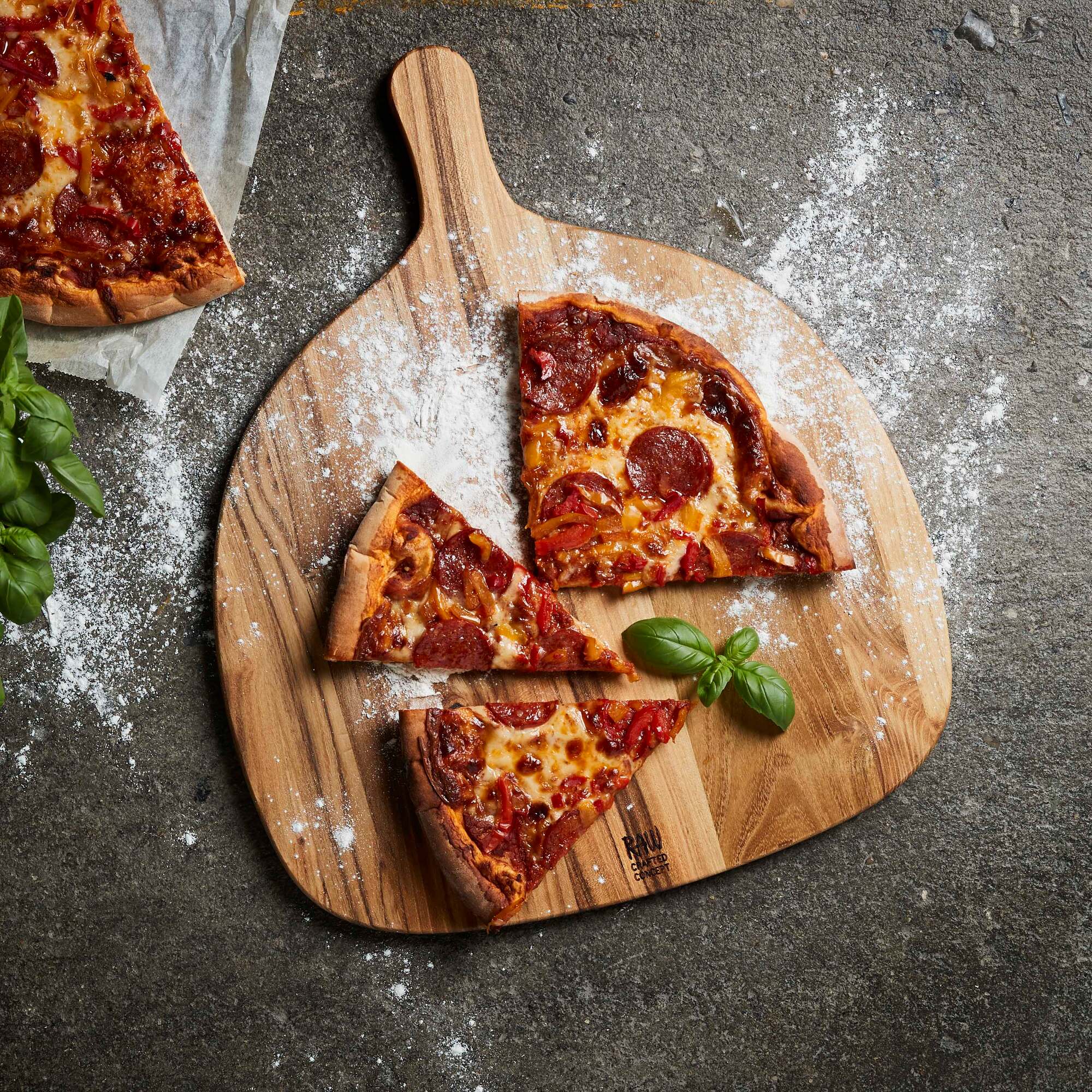 RAW Teak pizzabræt | Natural - Image 2