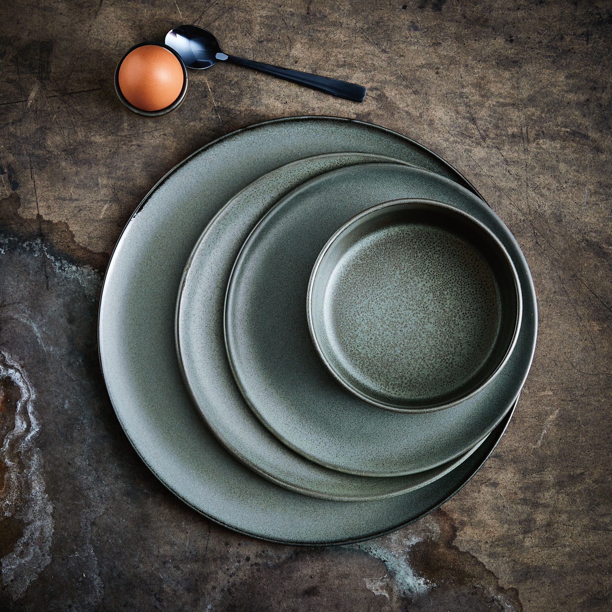 RAW rundt fad 34 cm | Northern Green - Image 5
