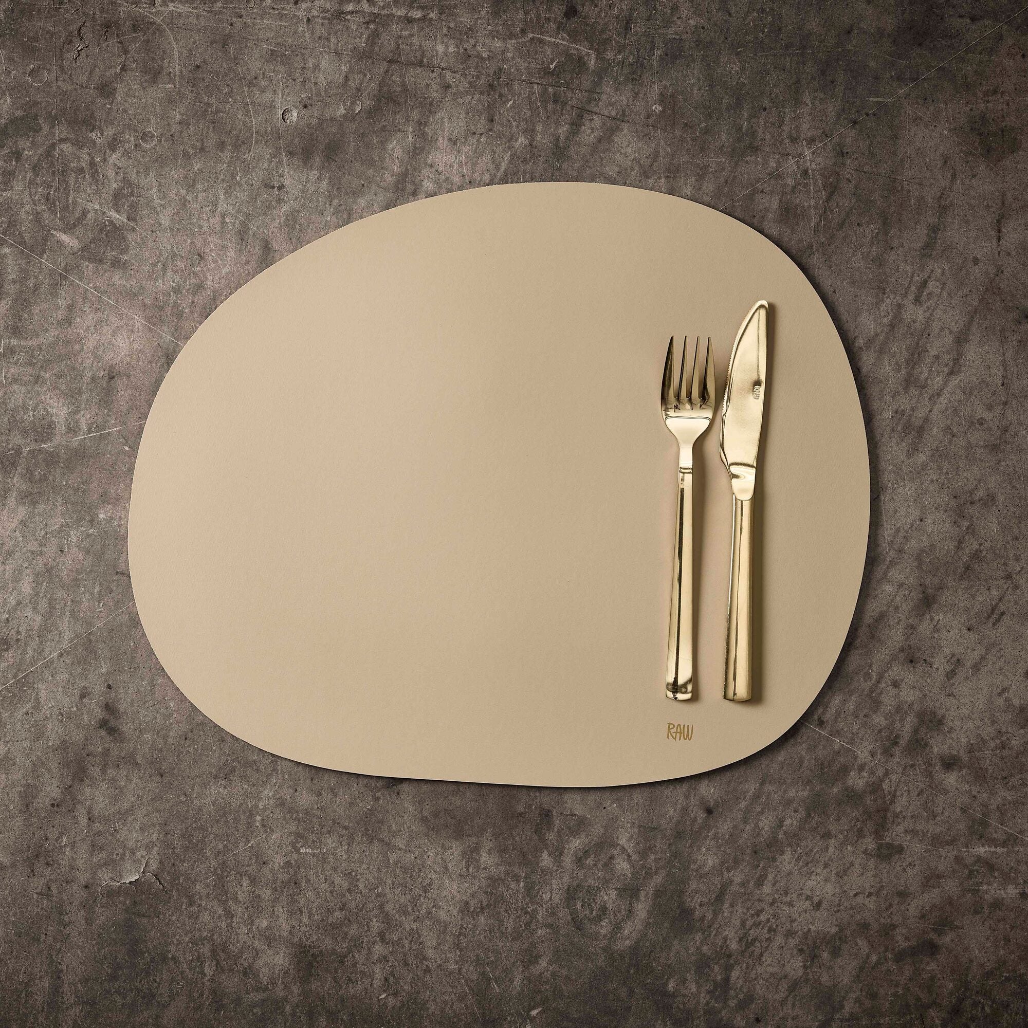 RAW Silikone dækkeserviet | Beige - Image 2