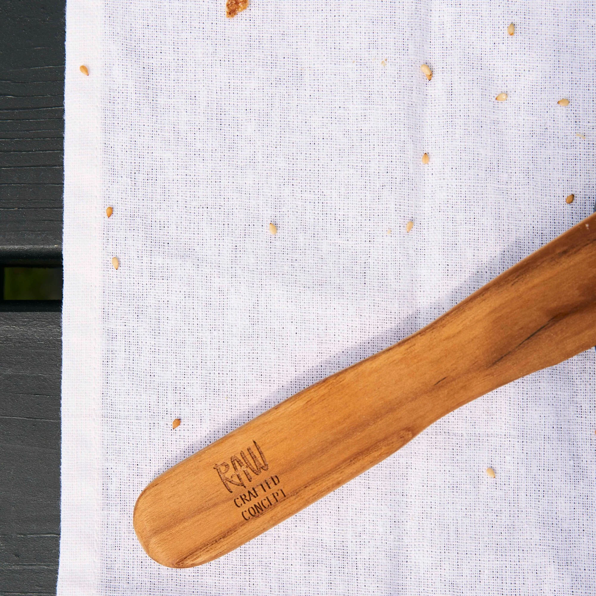 RAW Teak smørkniv | Natural - Image 3