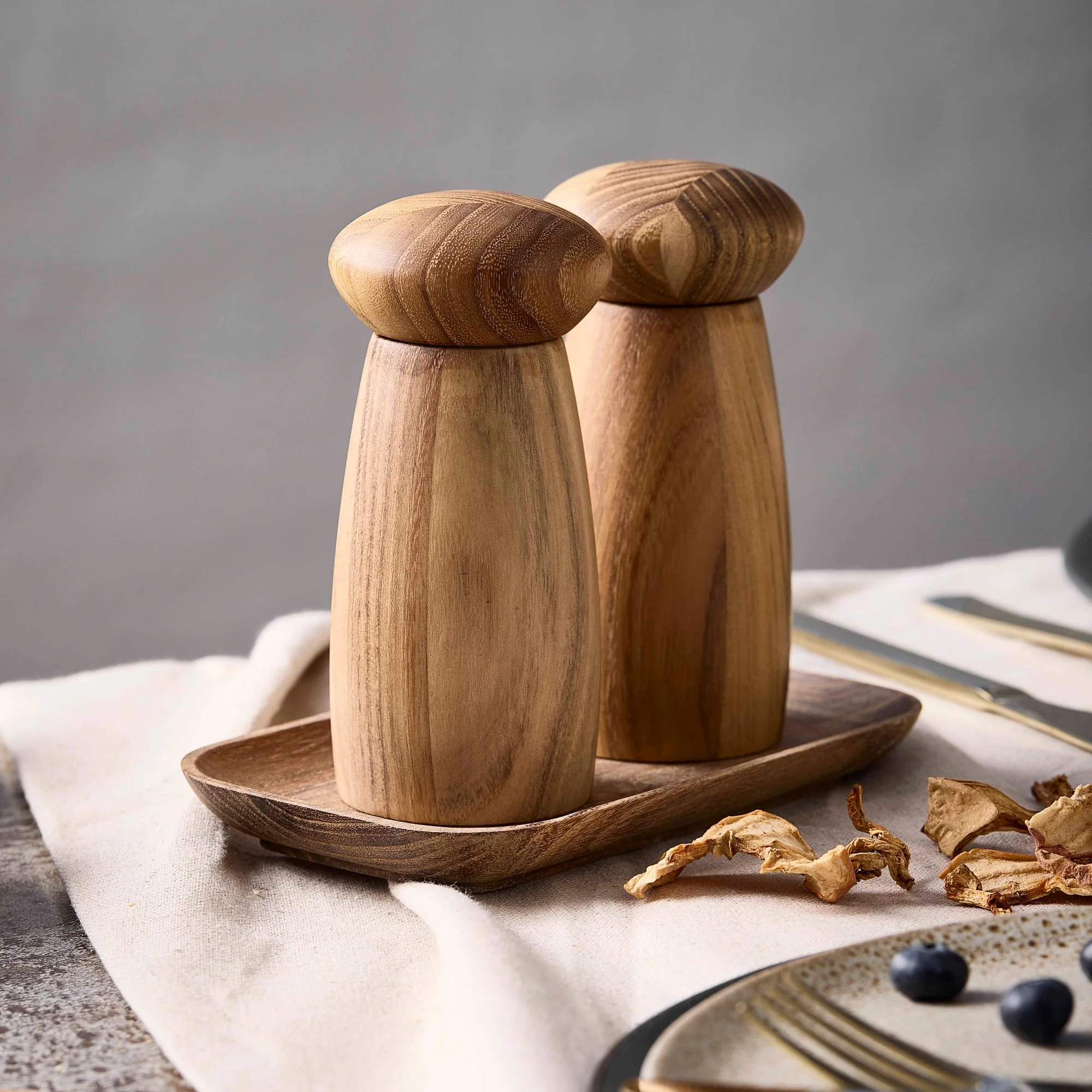 RAW Teak bakke | Natural - Image 3