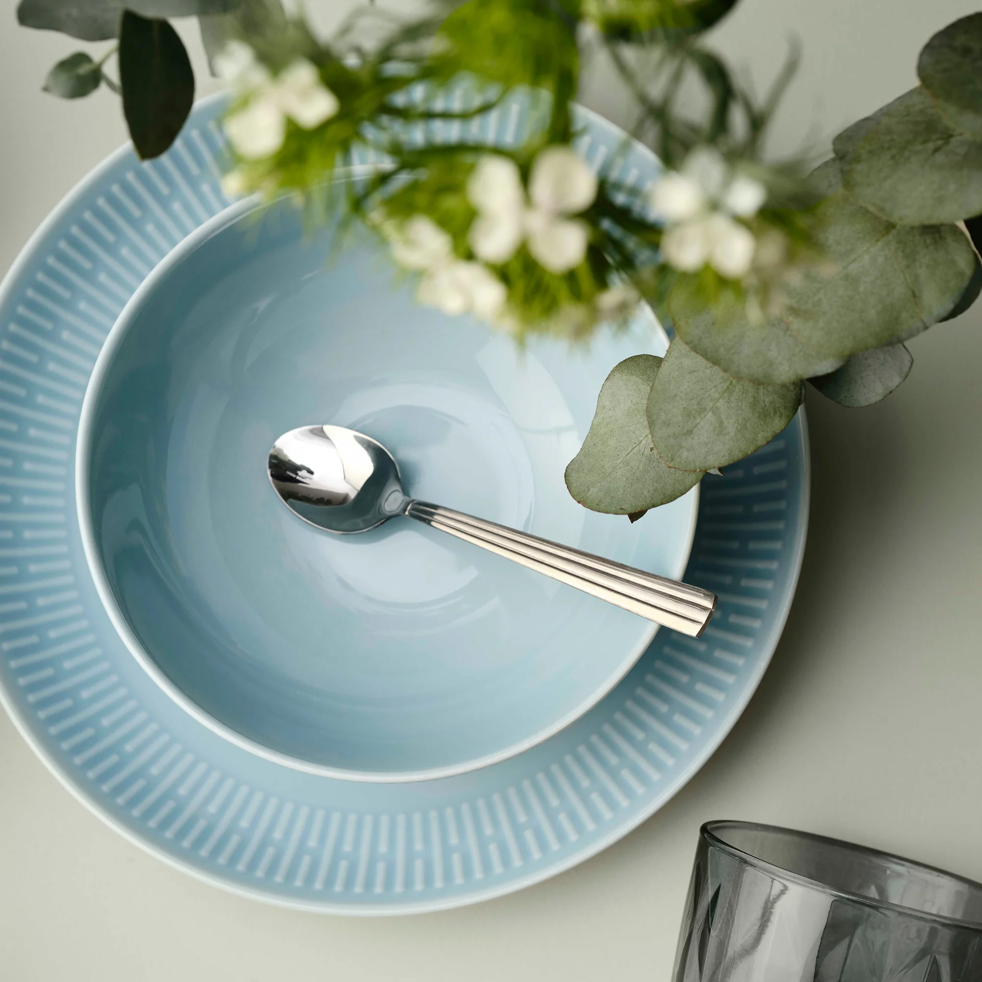 Relief skål | Light Blue - Image 2