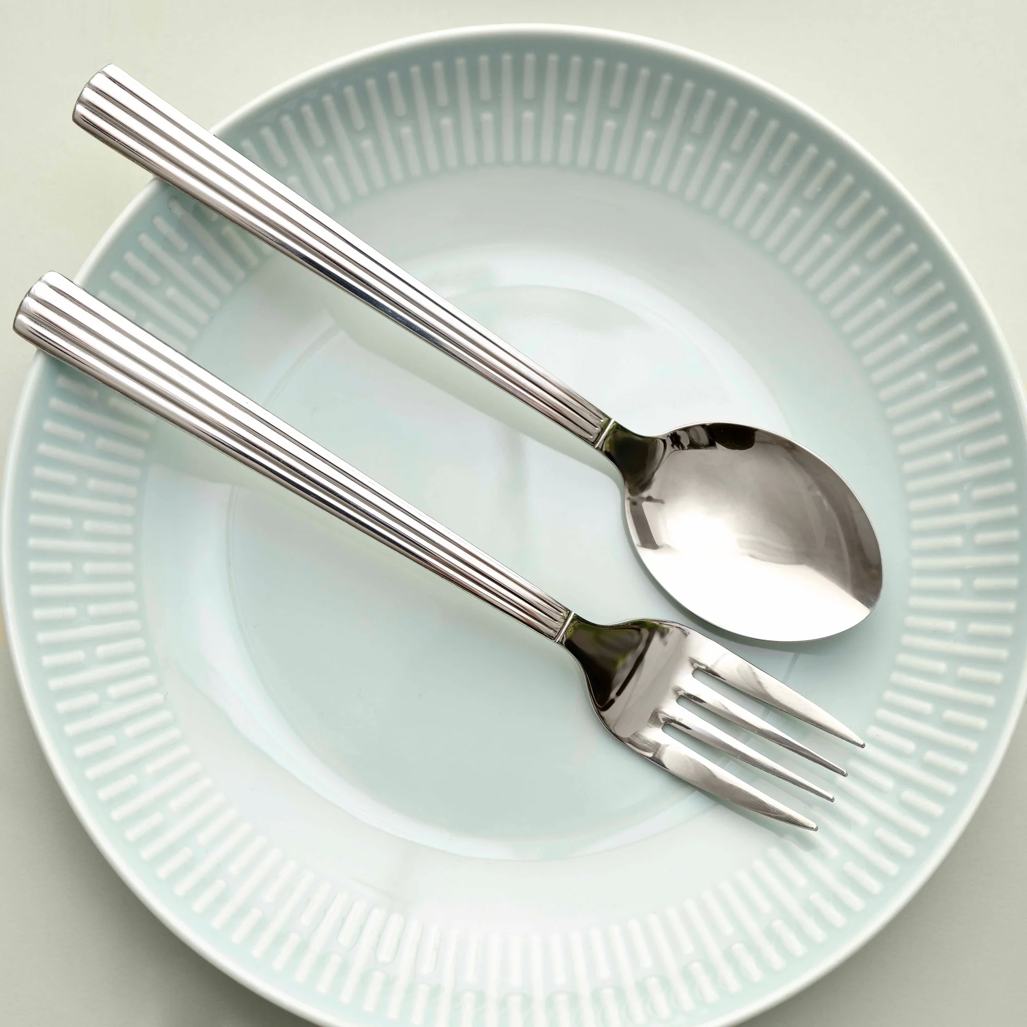 Relief suppetallerken | Dusty Green - Image 4